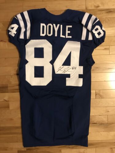 Jack Doyle Game Issued Autographed Indianapolis Colts Jersey Worn