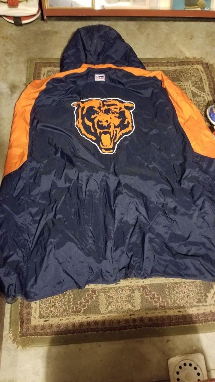 Chicago Bears game used - worn Sideline jacket