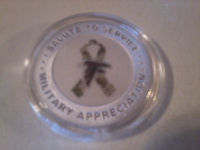 NFL Game Used Coin 4 Opening Toss Seattle Seahawks Atlanta Falcons Nov. 10, 2013