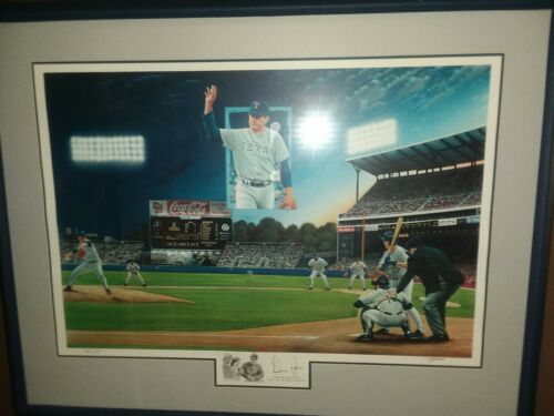 Nolan Ryan Autographed By Ryan And The Artist 460/500