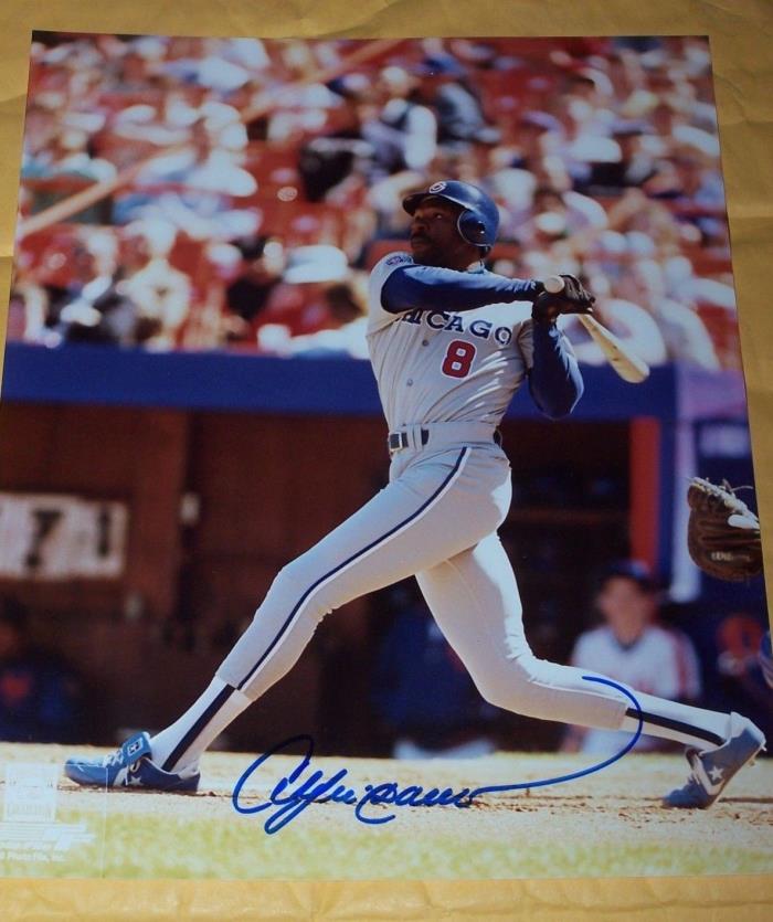 CHICAGO CUBS ANDRE DAWSON  AUTOGRAPHED PHOTO