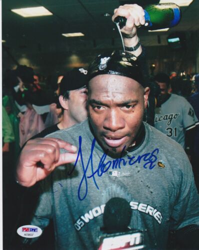 JOSE CONTRERAS Auto Autograph Signed 8x10 Picture Photo Chicago White Sox PSA