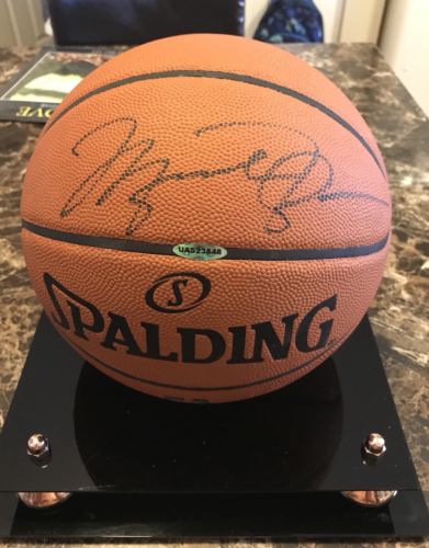 Michael Jordan Signed Autograph Basketball Uda Ball Auto Bulls Upper Deck