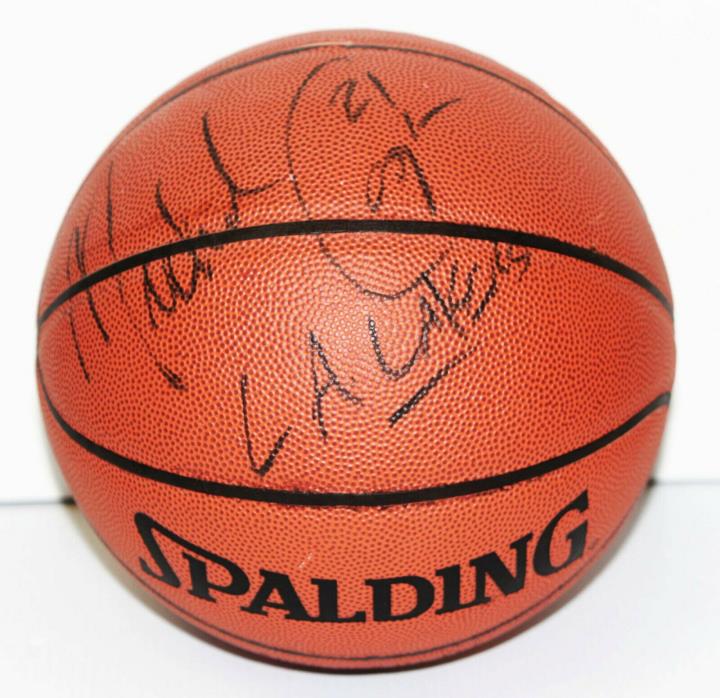 Michael Cooper 21 LA Lakers Showtime 1980s Signed Full Size Spaulding Basketball