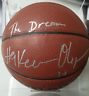 Hakeem Olajuwon Signed Spalding NBA  Basketball JSA Authentication