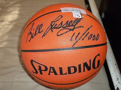 Bill Russell Autographed Basketball w Certificate of Authenticity