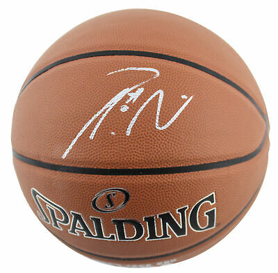Blazers Damian Lillard Authentic Signed Spalding Basketball BAS #G34318