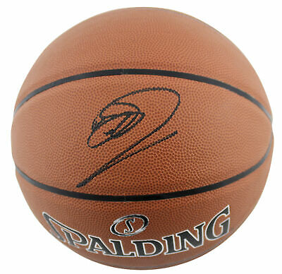 Mavericks Dirk Nowitzki Authentic Signed Spalding Basketball BAS #G45577