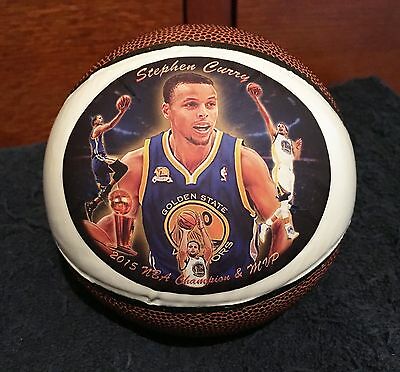 Stephen Curry Basketball with Art Print of Original Art Work
