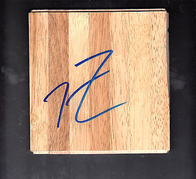 Trenton Hassell Autographed 6x6 Hardwood Floor Tile