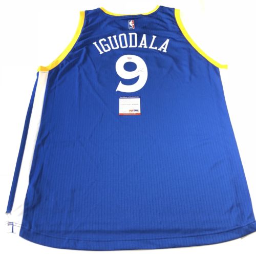 Andre Iguodala signed jersey PSA/DNA Golden State Warriors Autographed