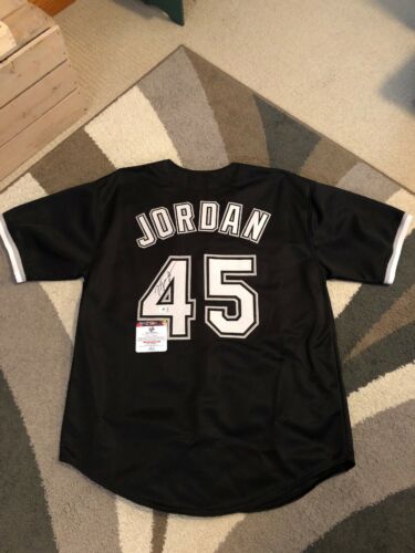 michael jordan signed 45 White Sox jersey Global Authentics Authenticity