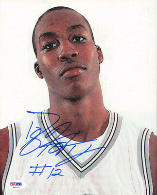 Dwight Howard Autographed Signed 8x10 Photo High School PSA/DNA #S40513