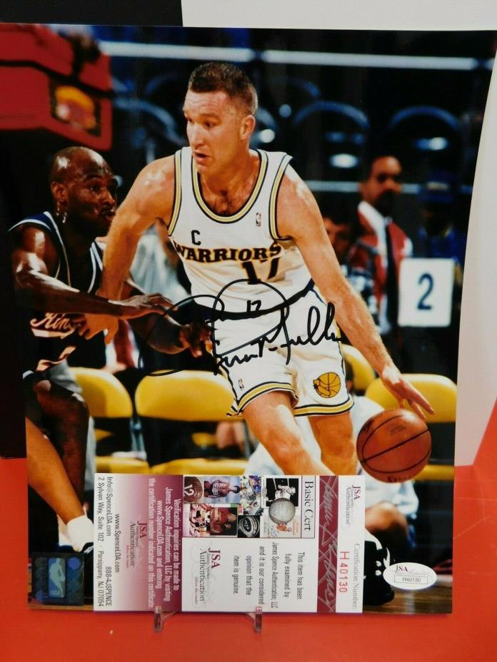 Chris Mullin Signed/Auto 8x10 color Photo JSA COA Warriors HOF 2011 have a few