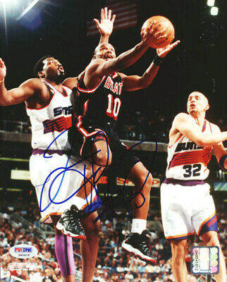 Tim Hardaway Autographed Signed 8x10 Photo Miami Heat PSA/DNA #S40416