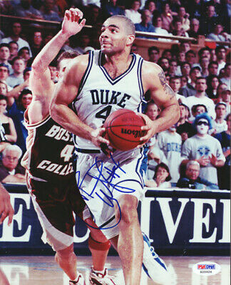 Carlos Boozer Autographed Signed 8x10 Photo Duke Blue Devils PSA/DNA #S25926
