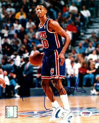 Kerry Kittles Autographed Signed 8x10 Photo New Jersey Nets PSA/DNA #S63260