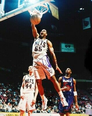 Jayson Williams Autographed Signed 16x20 Photo New Jersey Nets PSA/DNA #T14660