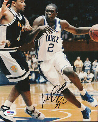Luol Deng Autographed Signed 8x10 Photo Duke Blue Devils PSA/DNA #S40138