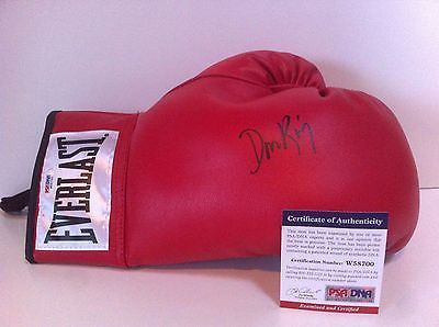 DON KING PSA/DNA SIGNED GLOVE