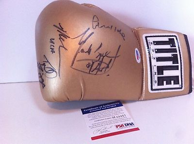 PERNELL WHITAKER & TEAM USA PSA/DNA SIGNED GLOVE