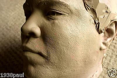 +FIRST `#1     MUHAMMAD ALI 1986  LIFE  HEAD CASTING  by NOLL in 1986