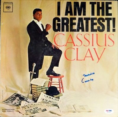 Muhammad Ali Cassius Clay Authentic Autographed Signed 1963 Album PSA/DNA H56380