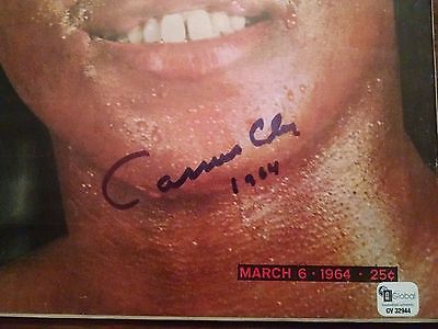 Muhammad Ali hand signed 1964 1st LIFE Magazine RARE 