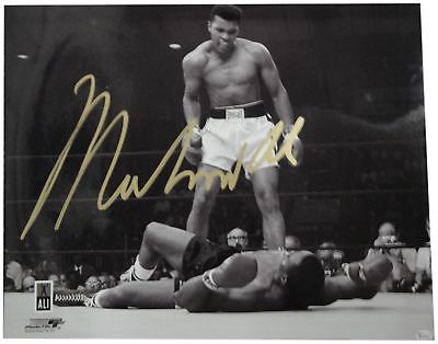 Muhammad Ali Signed Auto 16x20 Photo Huge 11 Inch Signature Online Authentics