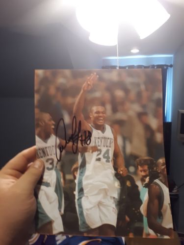 Antoine Walker Kentucky Wildcats Signed 8x10 Photo NCAA NBA Boston Celtics