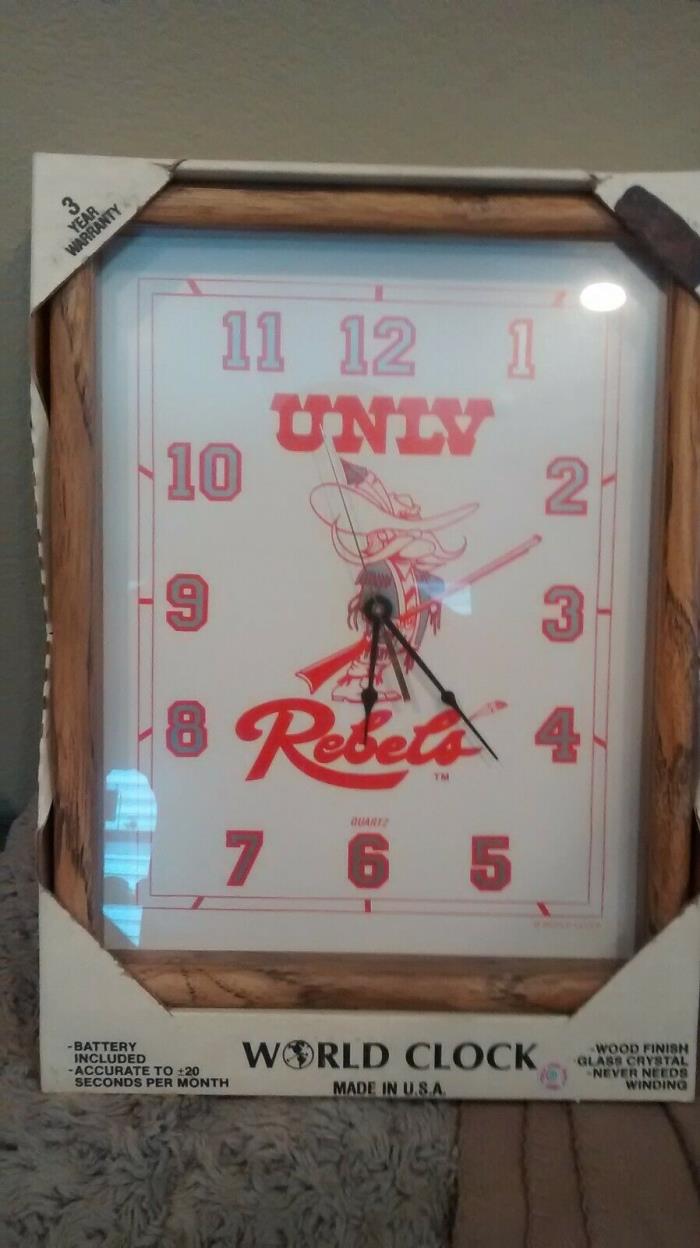 Clock UNLV RUNIN' REBELS: