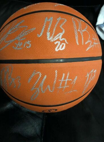 Zion Williamson Signed Duke Team Basketball