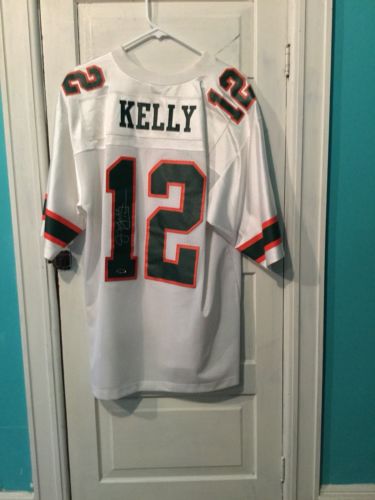 Jim Kelly Autograph Miami Hurricanes Jersey