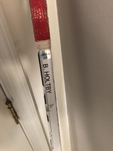 BRADEN HOLTBY Washington Capitals Signed Stick