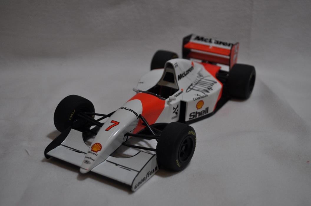 1993 McLaren MP4/8 F-1, 1/18th Scale, Signed by Michael Andretti, Price Drop