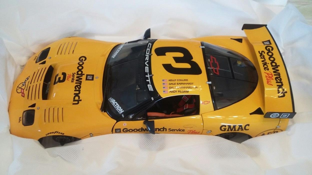 2001 GMP ACTION 1/12 GOODWRENCH #3 CORVETTE ROLEX EARNHARDT SR JR MINT IN BOX