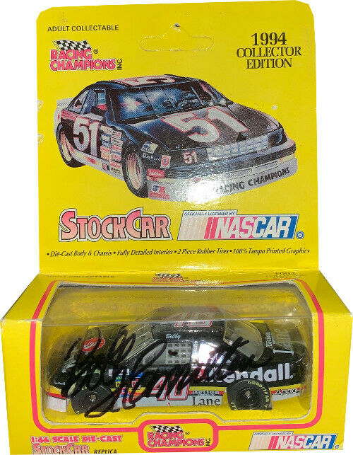 Bobby Hamilton signed #40 Racing Champions 1994 NASCAR 1:64 Scale Die Cast Car