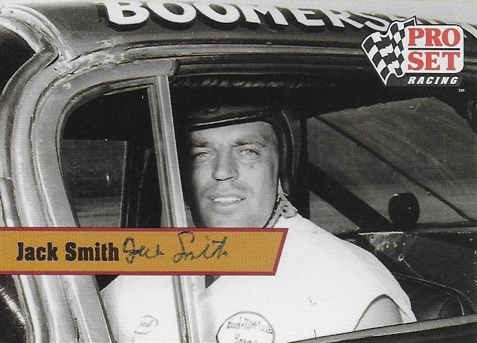 JACK SMITH AUTOGRAPHED SIGNED 1991 PRO SET RACING NASCAR PHOTO TRADING CARD #L30
