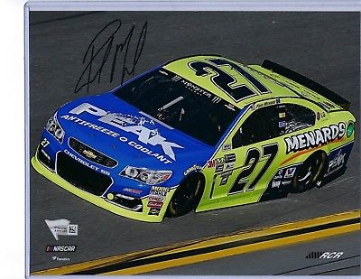 Paul Menard #27 NASCAR Racing Autographed 8x10 Photo COA