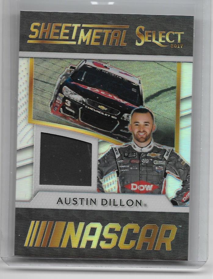 2017 SELECT SHEET METAL AUSTIN DILLON NASCAR RACING VERY NICE CARD