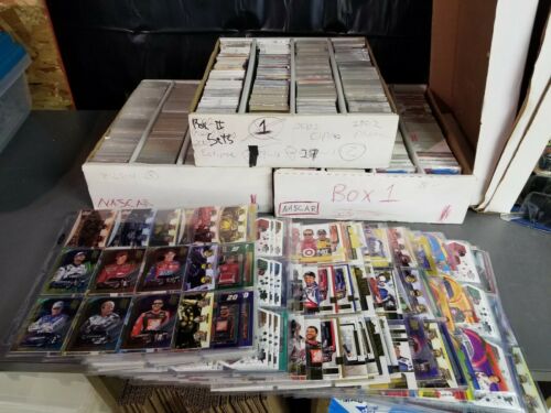 Nascar Trading Cards lot of 6250+ early 2000s