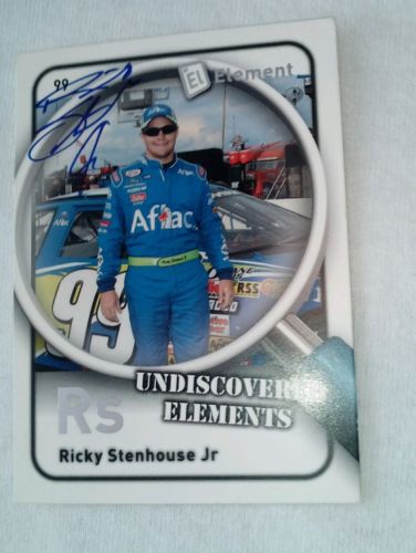 2009 ELEMENT AUTO RICKY STENHOUSE JR ROOKIE RC NASCAR AUTOGRAPHED SIGNED CARD