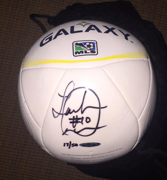 LANDON DONOVAN Autographed Adidas LA Galaxy Tropheo replica Match Ball  17/50