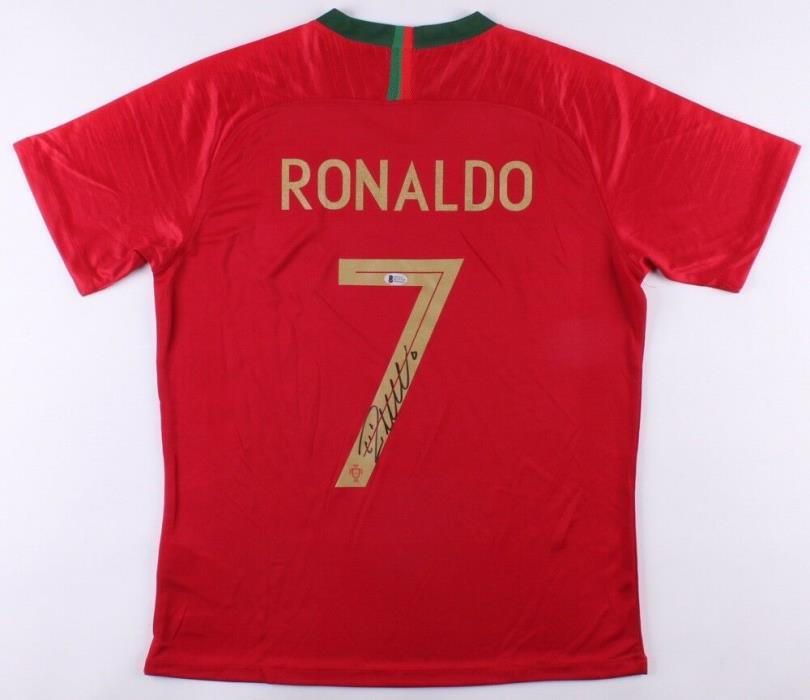 Cristiano Ronaldo Signed 2018 Portugal Nike Jersey (Beckett COA)
