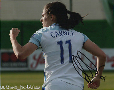 England World Cup Karen Carney Autographed Signed 8x10 Photo COA A