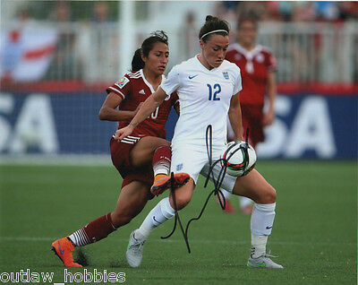 England Lucy Bronze Autographed Signed 8x10 Photo COA B