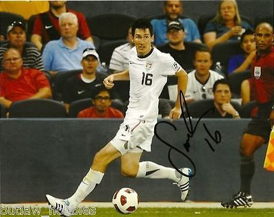 Team USA Sacha Kljestan Autographed Signed 8x10 Photo COA B