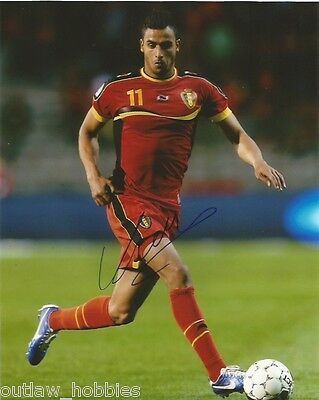Belgium Nacer Chadli Autographed Signed 8x10 Photo COA