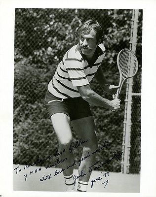 Australian Tennis Star JOHN NEWCOMBE Signed Photo