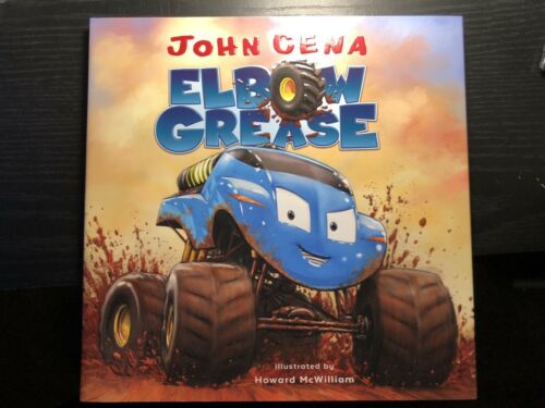 John Cena Signed Book Autograph Elbow Grease WWE Wrestler Actor Rapper